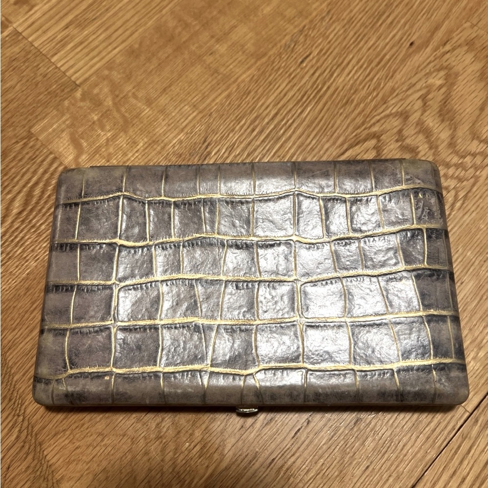 Abas Cache Frame Alligator Wallet